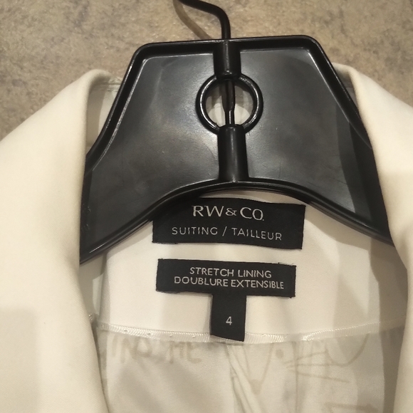 RW&CO White Blazer - Picture 3 of 5
